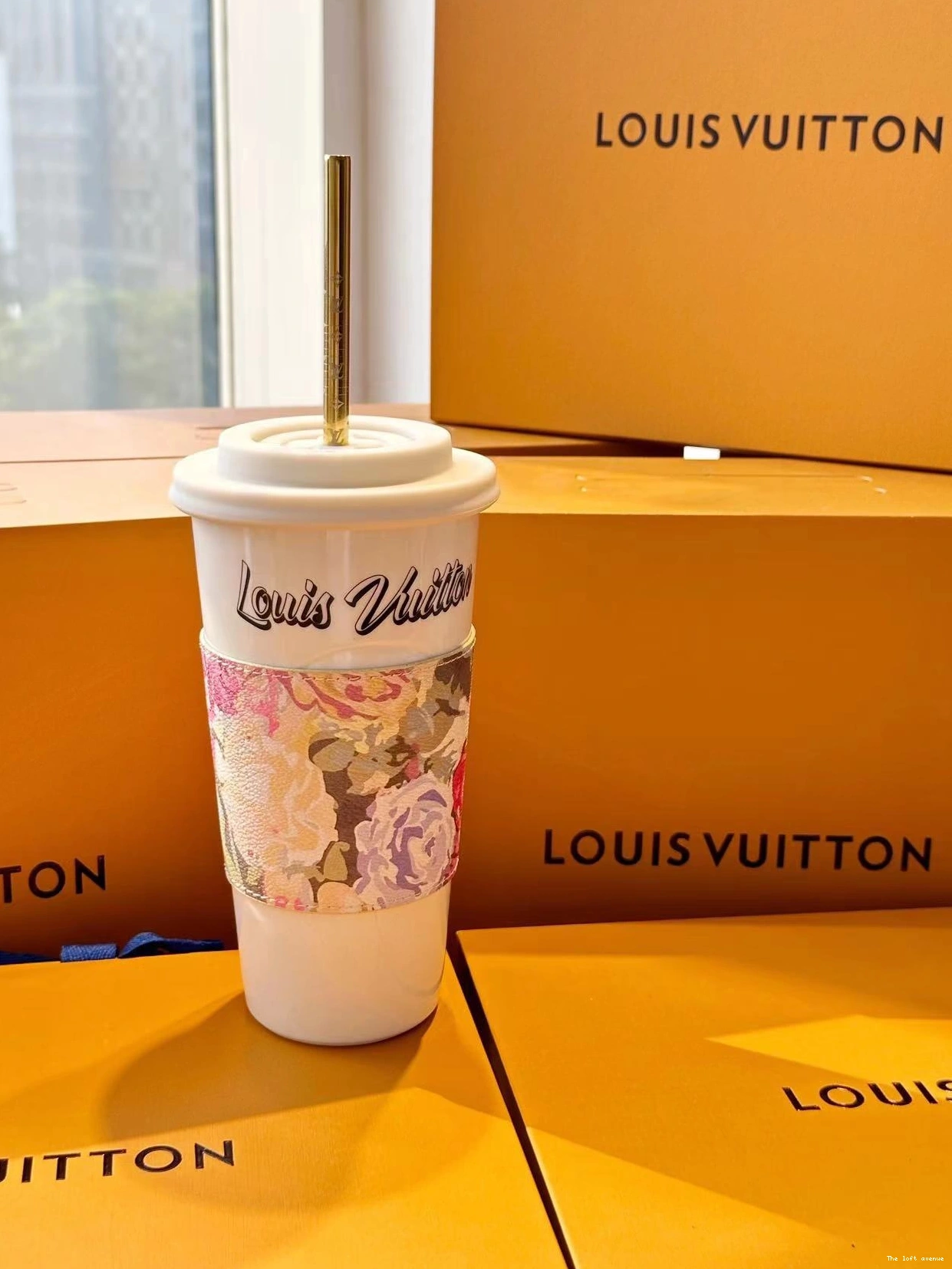 STRAW LOUIS CUSTOM AND CUP 0808